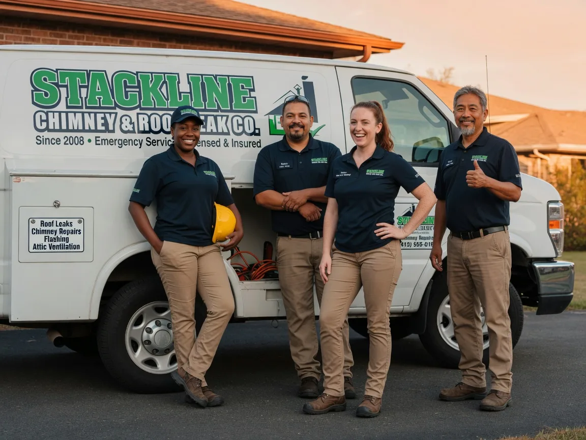 Chimney flashing repair company in Colwich, KS